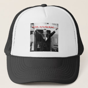 Richard Nixon "Mis je me al?" Grappige Cadeaus & T Trucker Pet