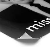 Richard Nixon "mis me al?" poster (Hoek)