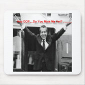 Richard Nixon "Miss Me Toch?" Funny Gifts & T - sh Muismat (Voorkant)