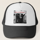 Richard Nixon "Miss Me Toch?" Funny Gifts & T - sh Trucker Pet (Voorkant)