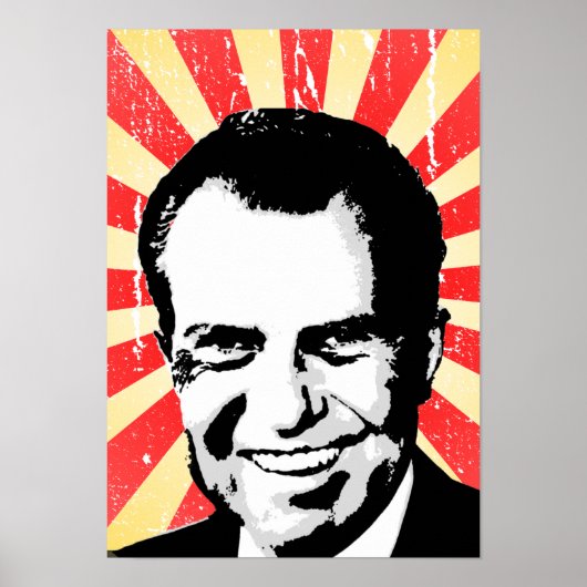 Richard Nixon Poster (Voorkant)
