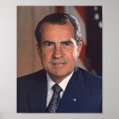 Richard Nixon Presidentieel Portret Poster (Voorkant)