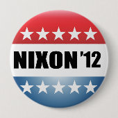 RICHARD NIXON RONDE BUTTON 4,0 CM (Voorkant)