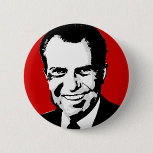 Richard Nixon Ronde Button 5,7 Cm