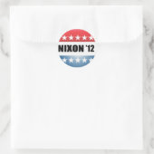 RICHARD NIXON RONDE STICKER (Tas)