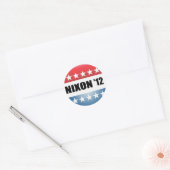 RICHARD NIXON RONDE STICKER (Envelop)