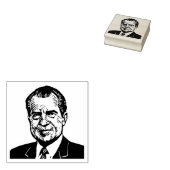 Richard Nixon Rubber Stamp Rubberstempel (Gestempeld)