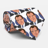 Richard Nixon Stropdas (Opgerold)