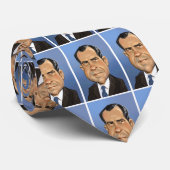 Richard Nixon Stropdas (Opgerold)