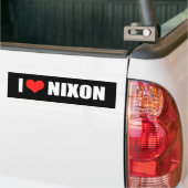 RICHARD NIXON-verkiezingstandar Bumpersticker (Op Truck)