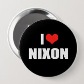 RICHARD NIXON-verkiezingstandar Ronde Button 4,0 Cm (Voorkant /achterkant)