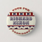 Richard Nixon voor President Kijk Button (Voorkant)