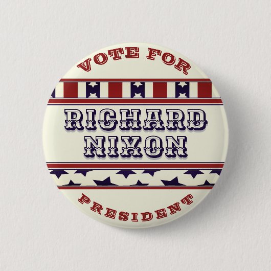 Richard Nixon voor President  Kijk Button (Voorkant)
