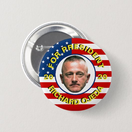 Richard Ojeda voor President 2020 Ronde Button 5,7 Cm (Voorkant /achterkant)