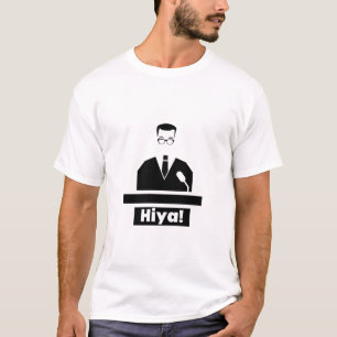 Richard Osman's "Hiya!" T-shirt