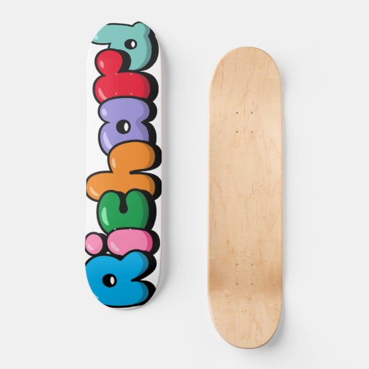 Richard Persoonlijk Skateboard (Voorkant)