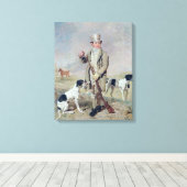 Richard Prince, met Damon, overleden kolonel Melli Canvas Afdruk (Insitu (Houten vloer))