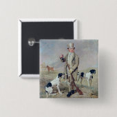 Richard Prince, met Damon, overleden kolonel Melli Vierkante Button 5,1 Cm (Voorkant /achterkant)