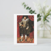 Richard Sackville van William Larkin Briefkaart (Staand voorkant)