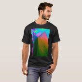 Richard Serra Beeldhouwwerk vintage retro T-shirt (Voorkant volledig)