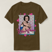Richard Simmons houdt van vrede en harten T-shirt (Design voorkant)