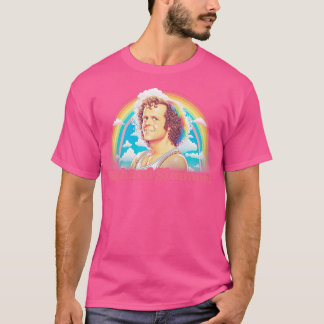 Richard Simmons Retro Esthetische Regenboog Fan Ar T-shirt