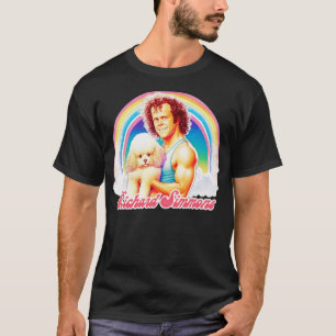 Richard Simmons Retro Rainbow Esthetic T-shirt