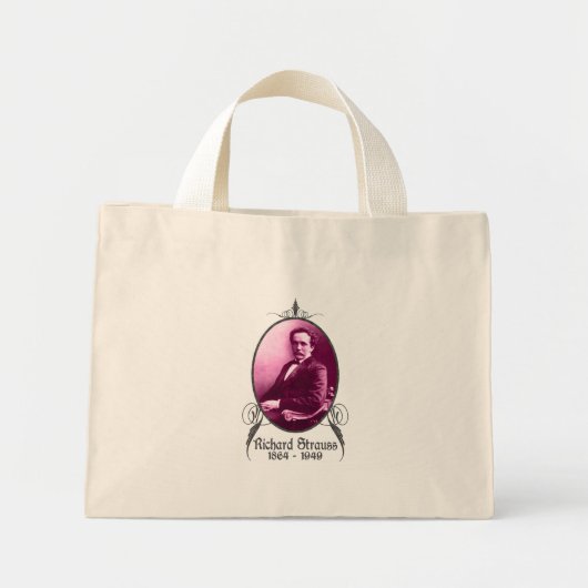 Richard Strauss Mini Tote Bag (Voorkant)