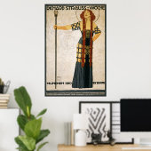 Richard Strauss Woche 1910, 36 x 24 Poster (Thuiskantoor)