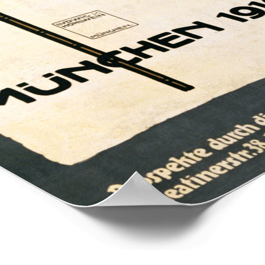 RICHARD STRAUSS WOCHE German Ad Ludwig Hohlwein Poster (Hoek)