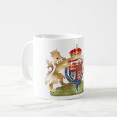 Richard the Lion Heart Coat of Arm Koffiemok (Voorkant links)
