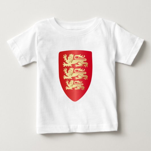 Richard the Lion Heart Shield in red+faux gold (Voorkant)