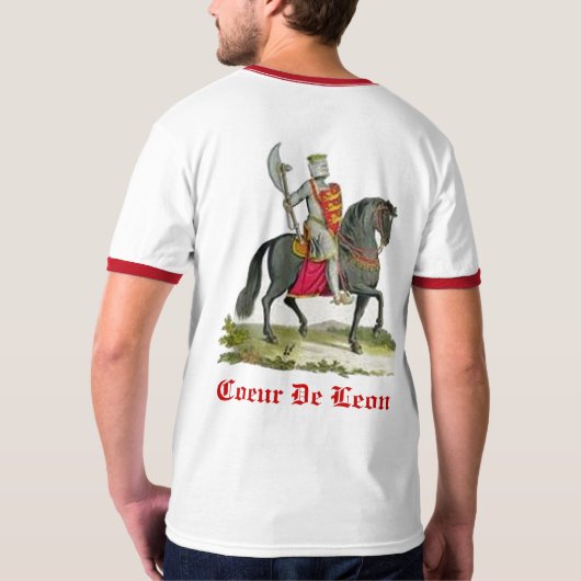 Richard the Lionhart Shirt (Achterkant volledig)