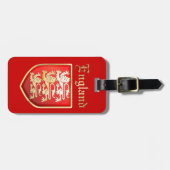 Richard the Lionharts Royal Arms of England Bagagelabel (Voorkant horizontaal)