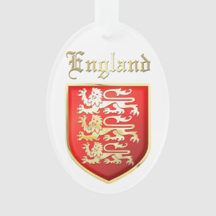 Richard the Lionharts Royal Arms of England Ornament