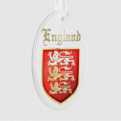Richard the Lionharts Royal Arms of England Ornament (voorkant)