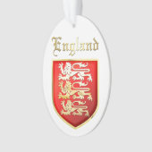 Richard the Lionharts Royal Arms of England Ornament (voorkant)