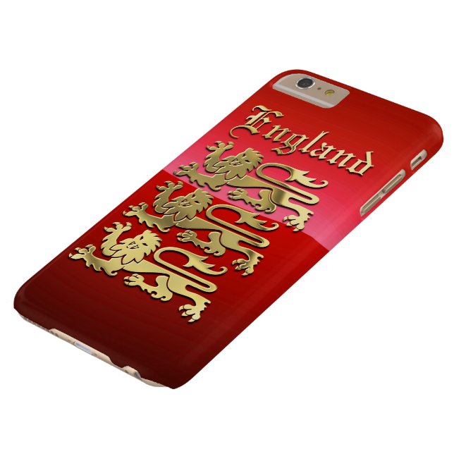 Richard the Lionharts Royal Shield of England Case-Mate iPhone Case (Bovenkant)