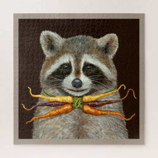 Richard the raccoon puzzle legpuzzel (Verticaal)