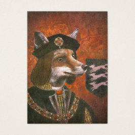 Richard The Third Fox ACEO Visitekaartje
