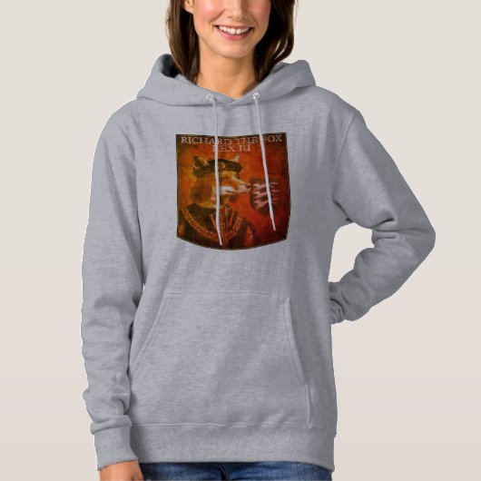 Richard The Third Fox Dames Hoodie (Voorkant)