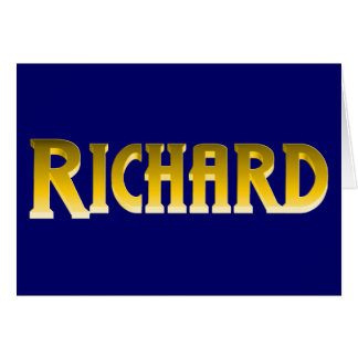 RICHARD, voor Richard