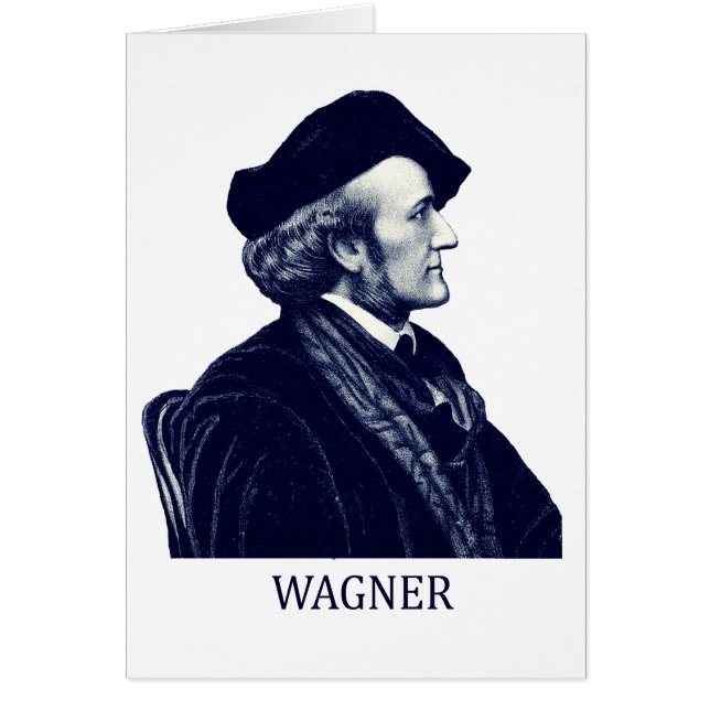 Richard Wagner, blauw (Voorkant)