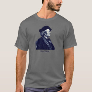 Richard Wagner, blauw T-shirt