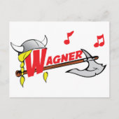 Richard Wagner Briefkaart (Voorkant)