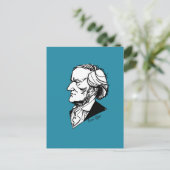 Richard Wagner Briefkaart (Staand voorkant)