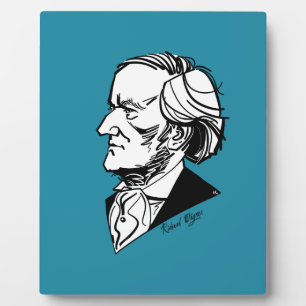 Richard Wagner Fotoplaat