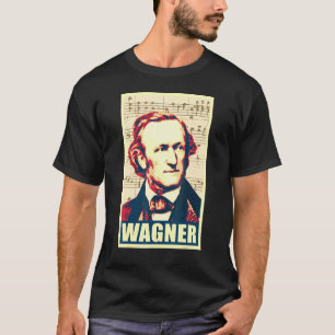 Richard Wagner Klassieke Muziek Componist Retro Pr T-shirt