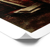 Richard Wagner met Franz Liszt en Liszt's dochter Poster (Hoek)