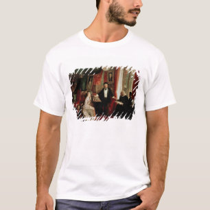 Richard Wagner met Franz Liszt en Liszt's dochter T-shirt